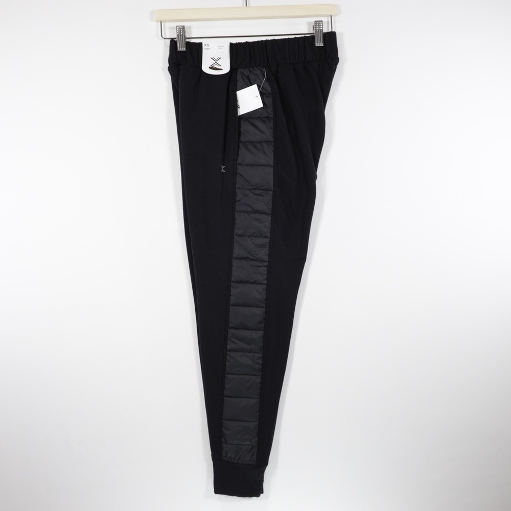 Xersion Women's Pocket Mid Rise Fleece‎ Jogger Pants Black Size XS - Picture 7 of 8